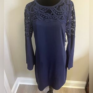 Laundry Navy Blue Dress - 8